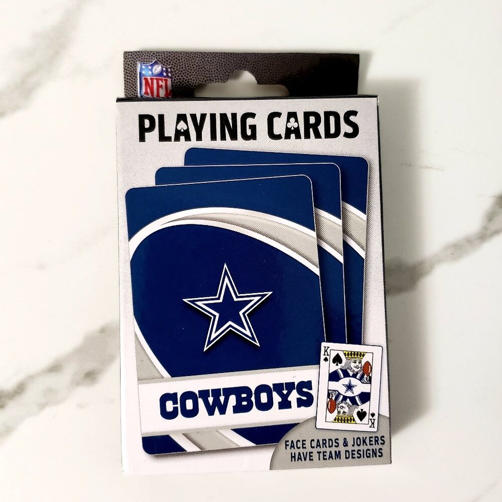NEW NFL Dallas Cowboys playing cards standard deck game poker team sports